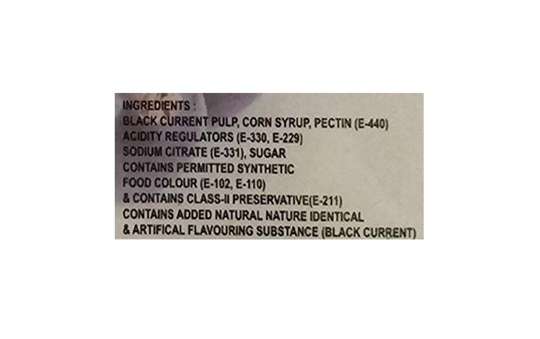 Fit Foodie Black Current Fruit Cubes    Pack  250 grams